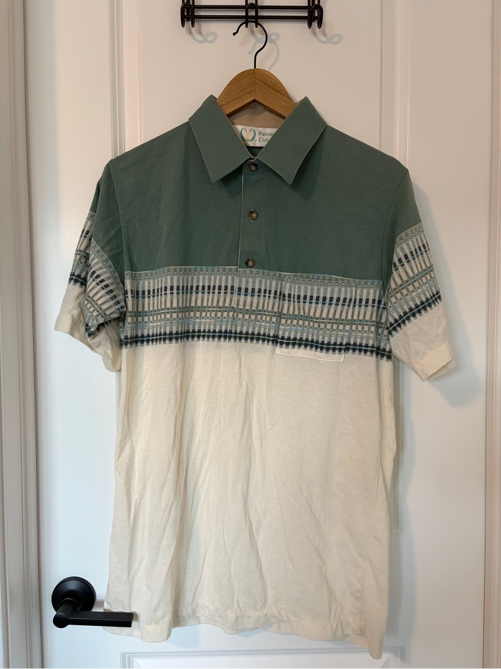 Vintage Palmland Club Polo Shirt medium